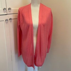 Ann Taylor Loft coral cardigan ♥️